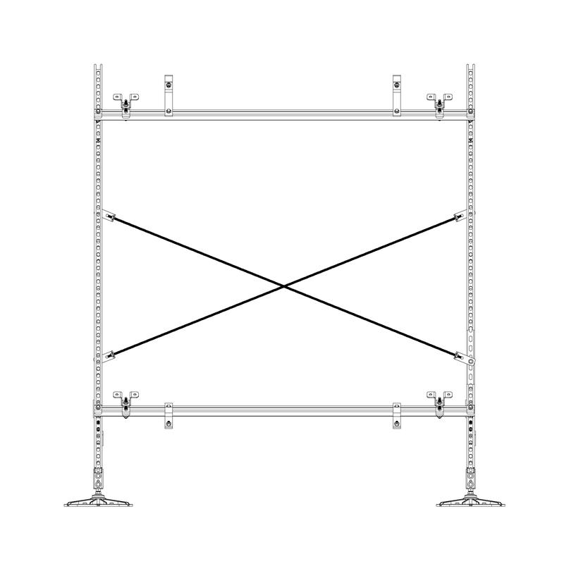 Конструкция опорная для установки солнечной панели/коллектора TECHNORAPTOR FOOT HD КМ TR0281