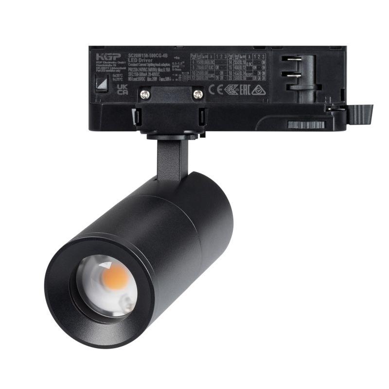 Светильник светодиодный LGD-ARTEMIS-TRACK-4TR-R55-12W Day4000 (BK 8-80 deg 230В) IP20 металл Arlight 048328