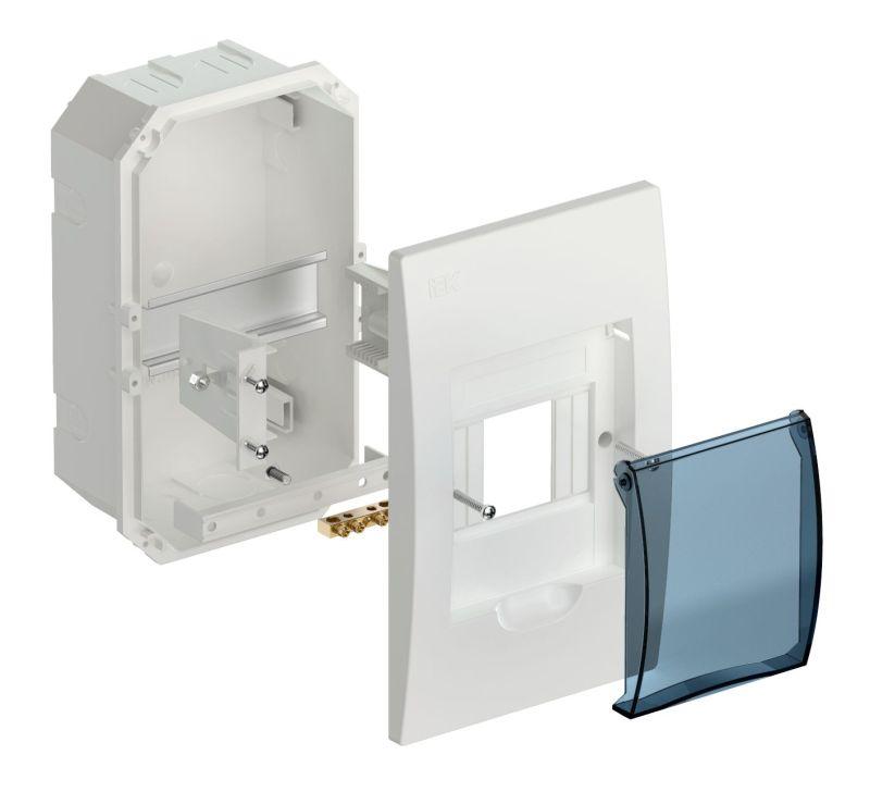 Корпус встраиваемый ЩРВ-П-4 Krepta 3 IP41 пластик. бел. IEK MKP12-V-04-40-20