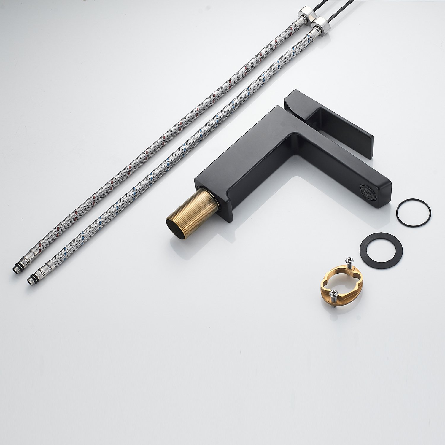 Смеситель для раковины Rose R1801H-1, черный