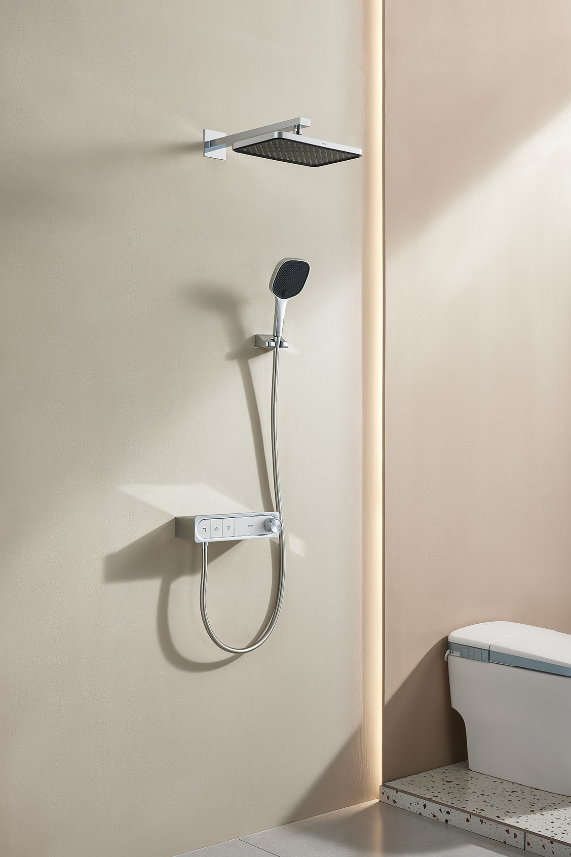 Встраиваемая душевая система ARROW ARQ13869CP, хром