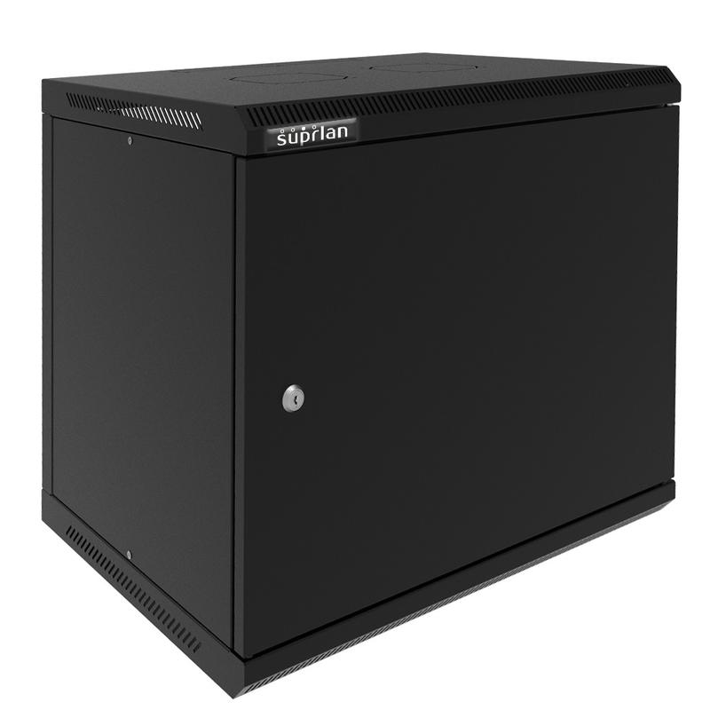 Шкаф телекоммуникационный настенный ТВС-9U-600-450-МР-9005 SUPRLAN 05-2094-B