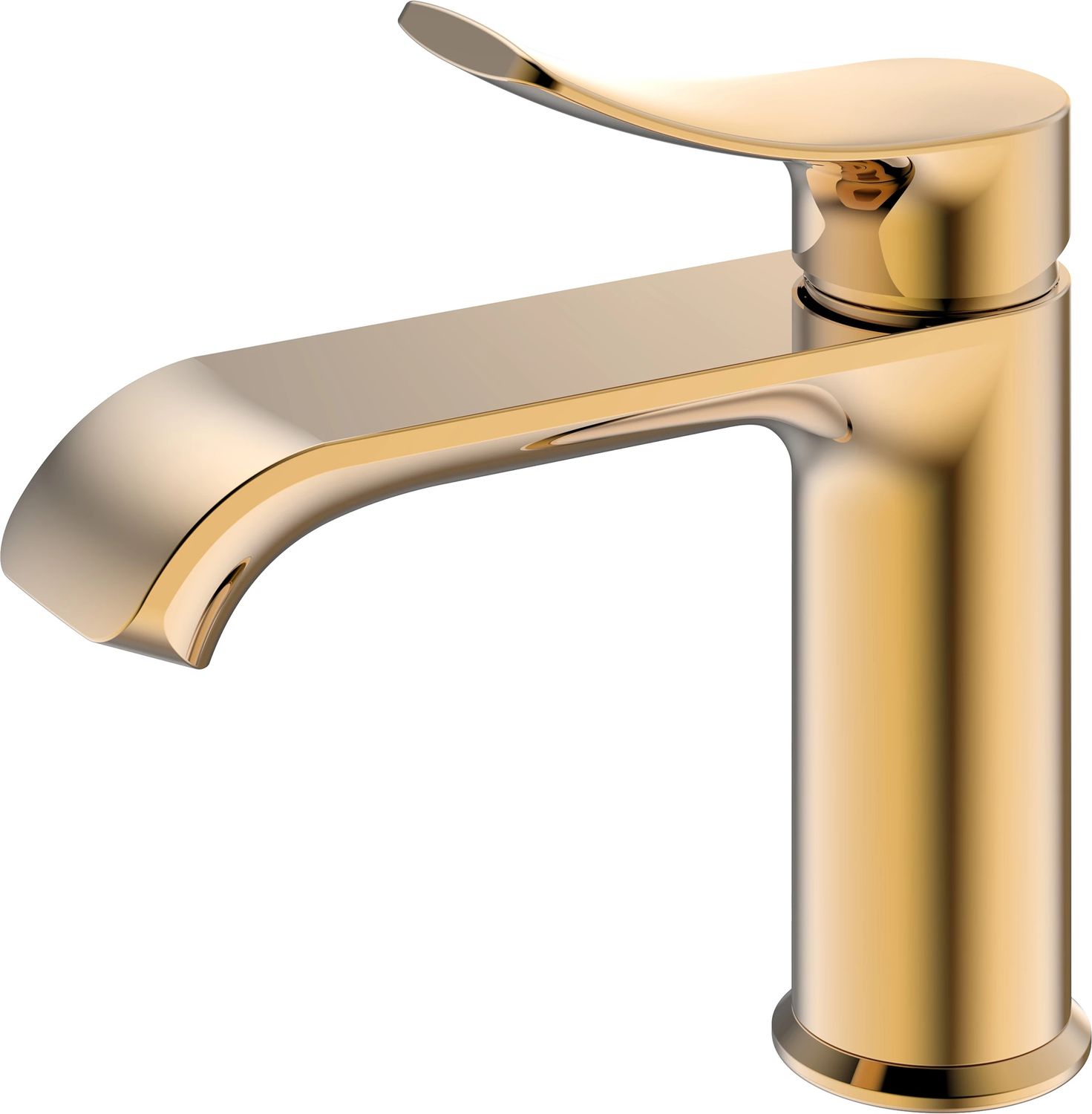 HB10553-5 Смеситель для раковины золотистый Haiba (336425)