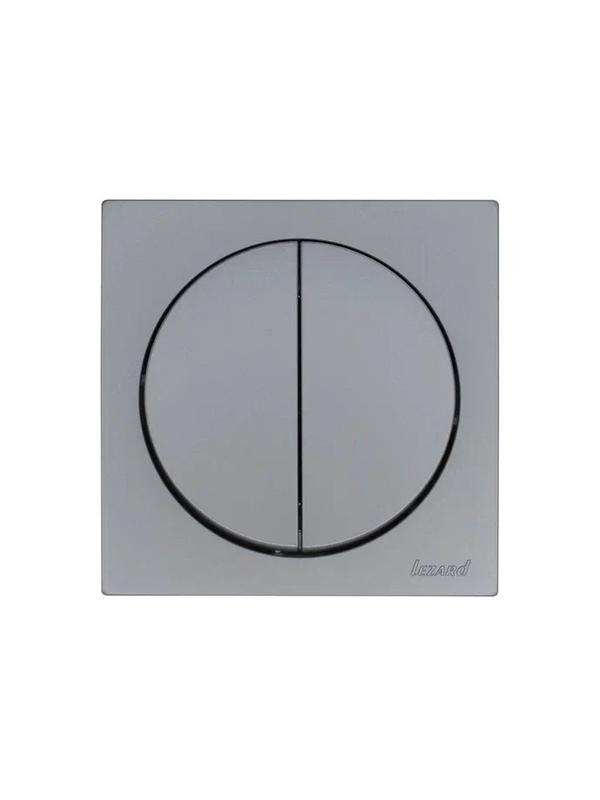 Выключатель 2-кл. СП OSEN 10А IP20 механизм сер. матов. LEZARD 743-7488-101