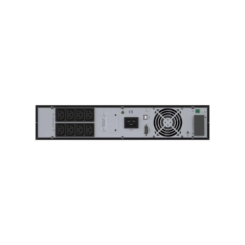 Источник бесперебойного питания Онлайн для Small Rackmount 2000 ВА/1800Вт 1/1 8xIEC C13 EPO USB RS-232 Rack 2U 4х9А.ч DKC SMALLR2A5I