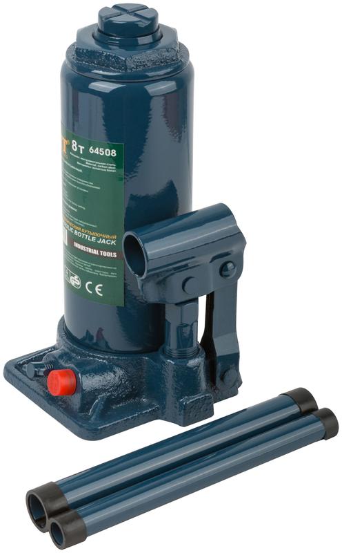 Домкрат гидравлический бутылочный 8т FIT 64508