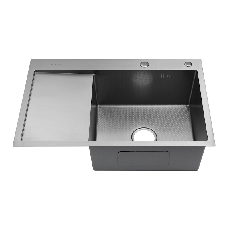 Мойка для кухни Fmark FSC6550L-R, сатин