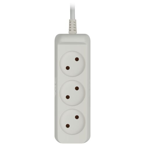 Удлинитель 3х1.5м без заземл. 10А IP20 U-3-1.5m-2х1 ПВС 2х1 Эра Б0028354