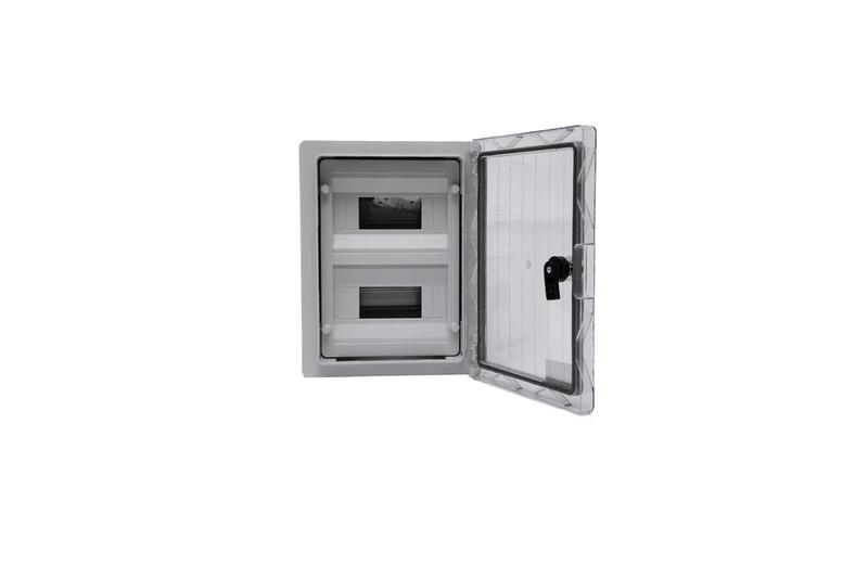 Корпус щита распределительного 210х280х130мм Din-рейка 8M (1х8) навесной пластик Cetinkaya Pano CP5111