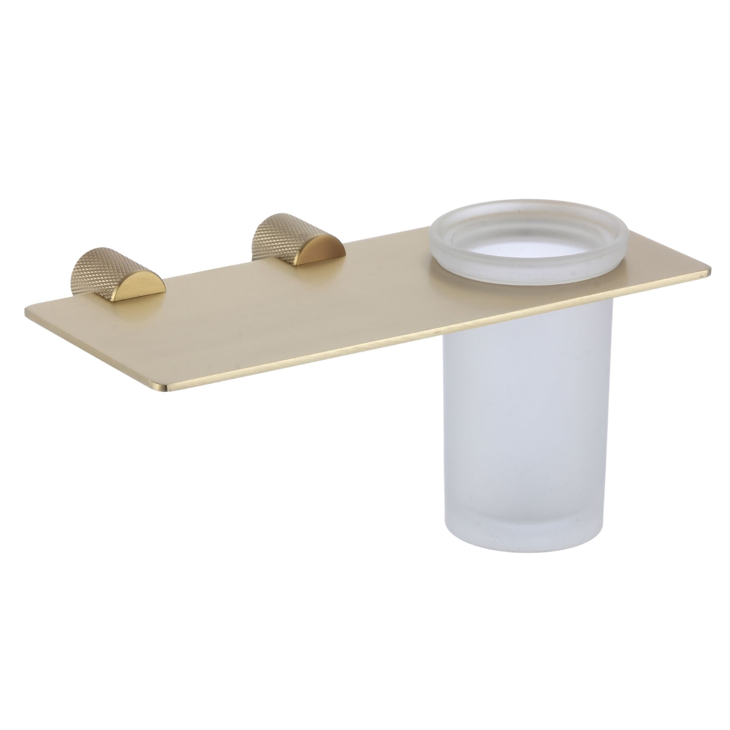 Стакан для ванной комнаты Savol S-002158C, матовое золото