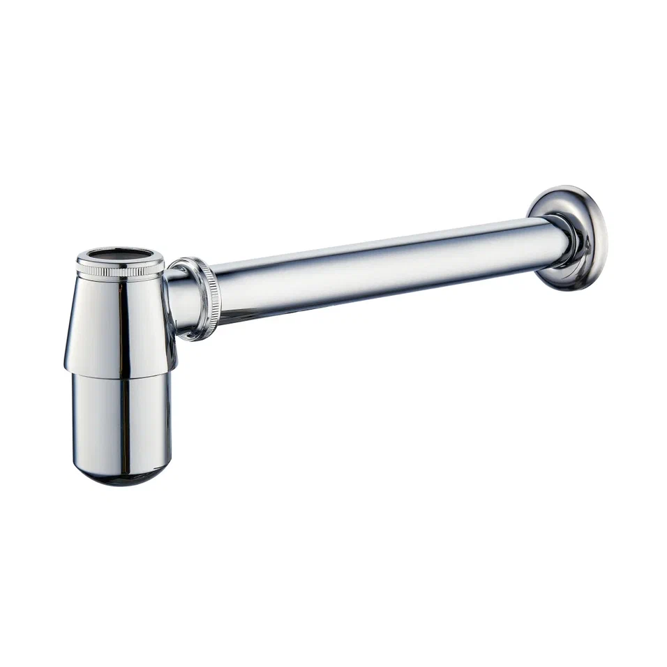 Сифон для раковины Rose RS21, хром