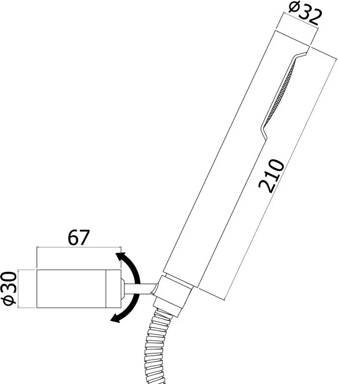 Душевой гарнитур Paffoni Birillo ZDUP054CR