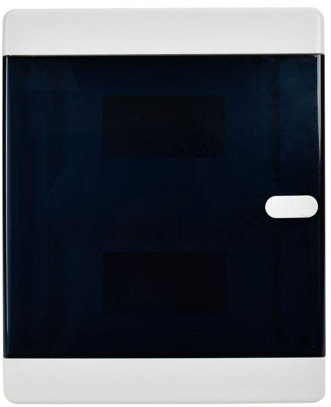 Корпус ЩРН-П-18 UNION Compact IP41 черн. прозр. дверь пластик. IEK UIC-KP12-N-18-41-K01