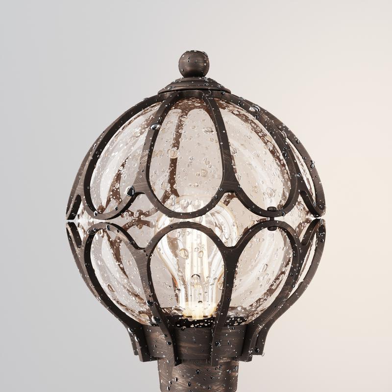 Светильник Via 1х60Вт E27 IP44 ландшафтный Maytoni O023FL-01G