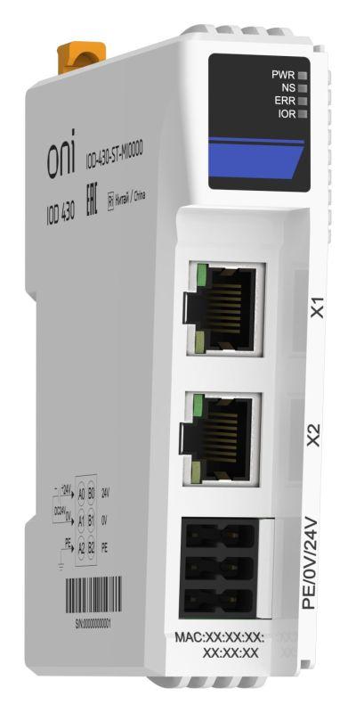 Набор модулей Modbus TCP IOD 430 ONI IOD-430-ST-MI0000