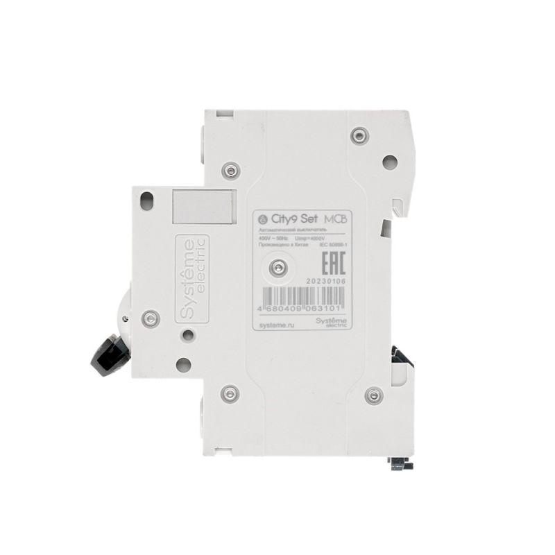 Выключатель автоматический модульный 3п B 10А 4.5кА City9 Set 400В SE C9F14310