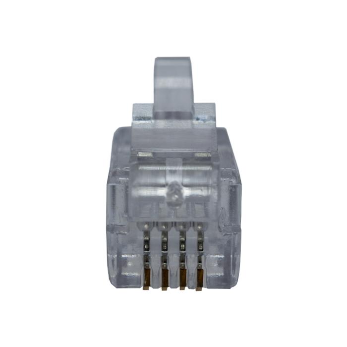 Коннектор 4P4C (RJ-11) (уп.100шт) SUPRLAN 10-0229