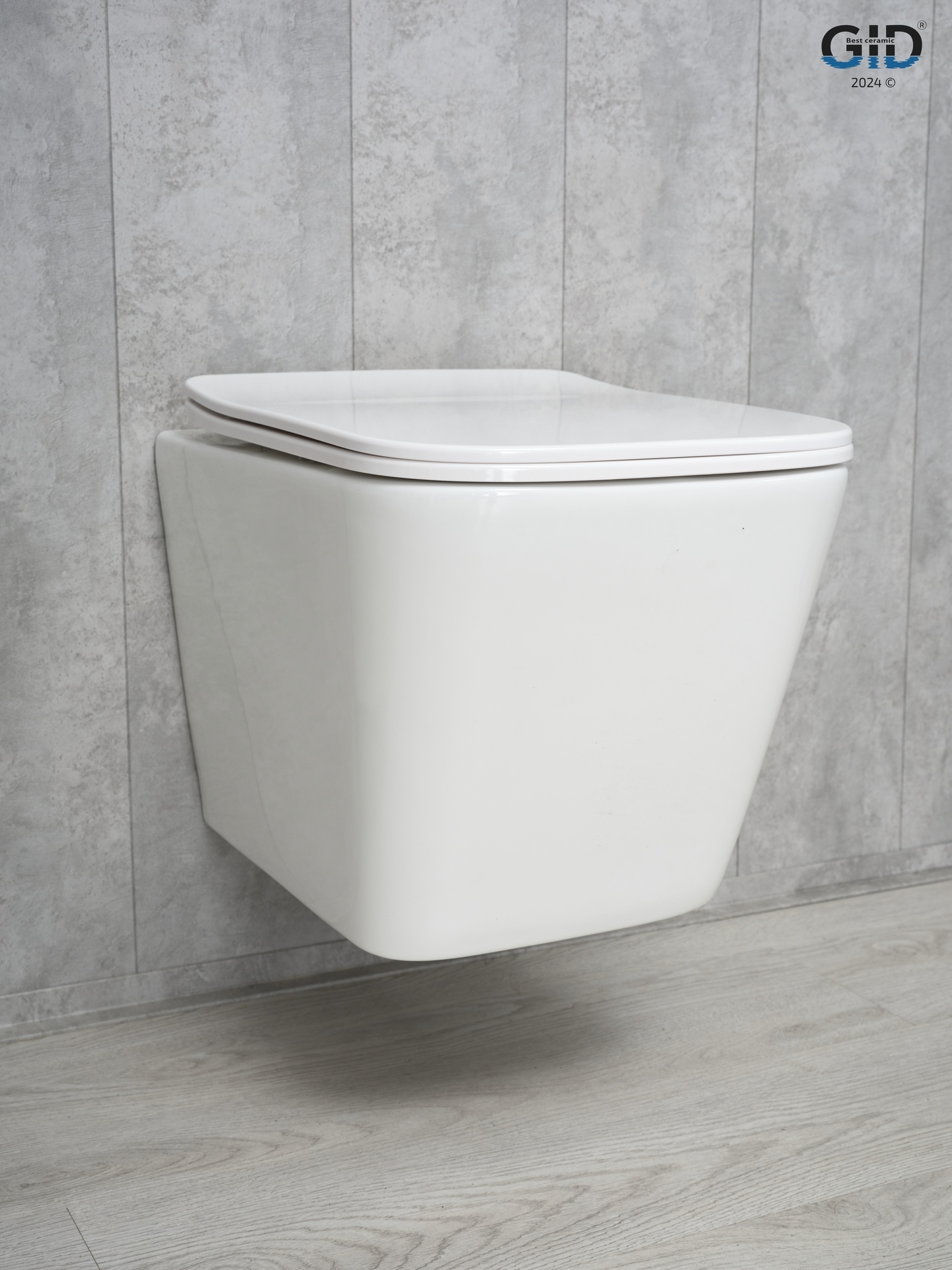 Унитаз подвесной Gid Tr2143 62257Y белый 49x34x36