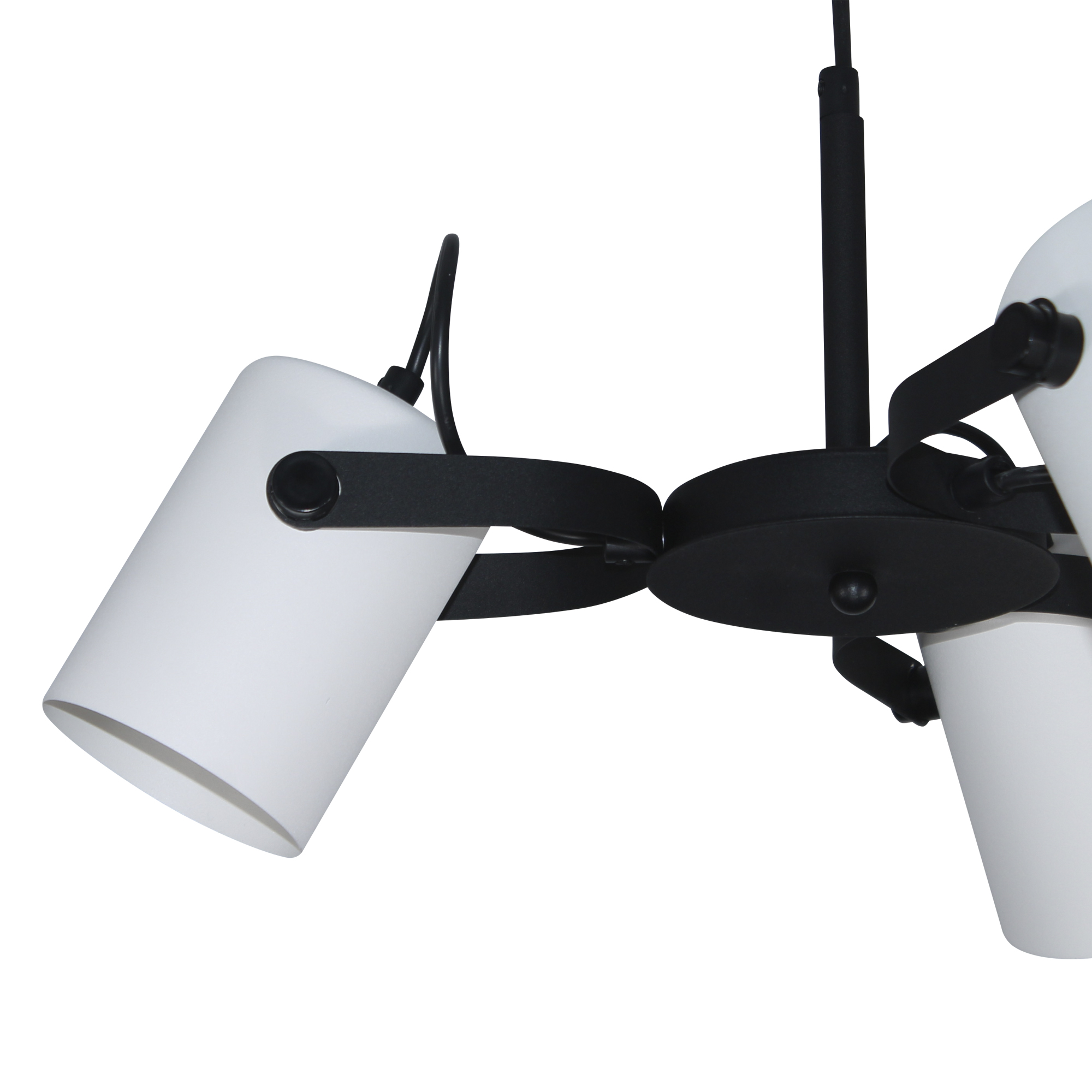 Светильник  подвесной Гамма 231 черн.бел.муар. НСБ 01-3х60-178 Е27