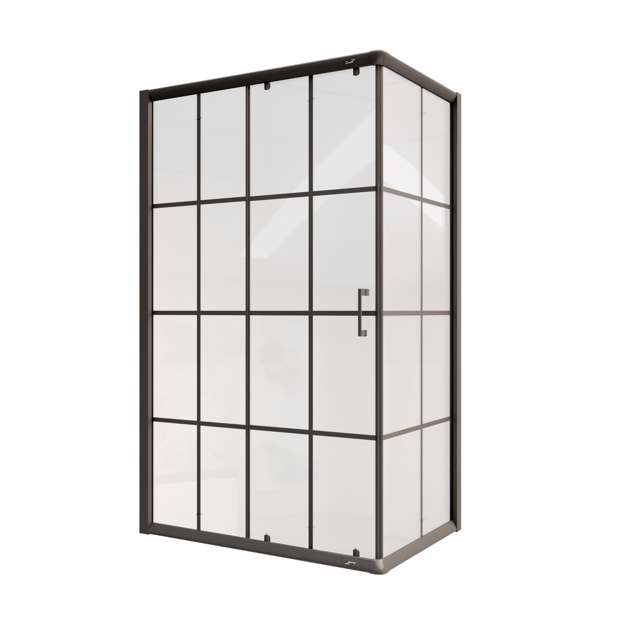 Ограждение MUZA120 душевое Ceruttispa без поддона (80x120x195)