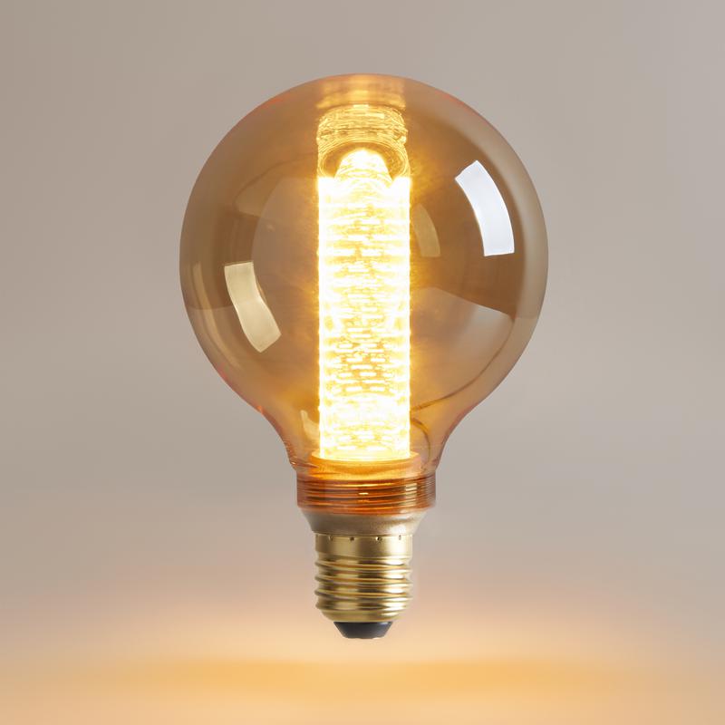 Лампа светодиодная филаментная Loft 271 G95 4Вт 1800К E27 Voltega 8561