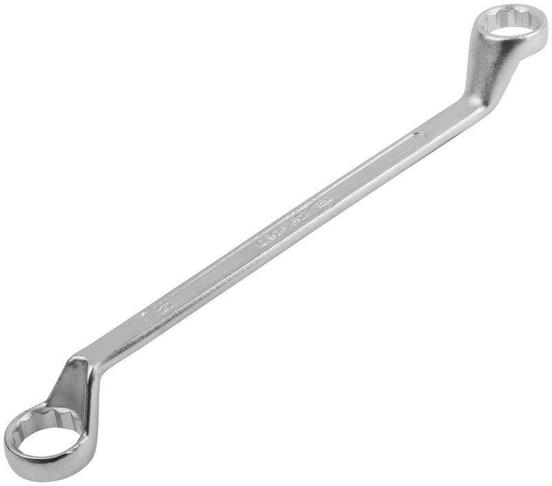 Ключ накидной "Хард" хромированное покрытие 24х27мм FIT 63620