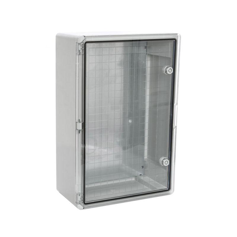 Корпус пластиковый с монтажной панелью ЩМП IP65 прозр. дверь 700х500х250 Промрукав PR08.26496
