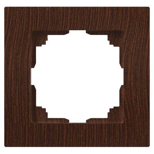 Рамка 1-м СП Accent 6-501-10 венге Intro Б0063770