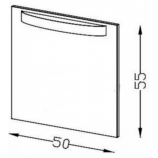 Зеркало Jacob Delafon Presquile EB1107-NF 50x65