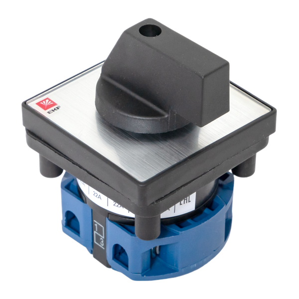 Переключатель кулачковый ПК-1-31 1п 25А "1-2" IP65 EKF pk-1-31-25-65