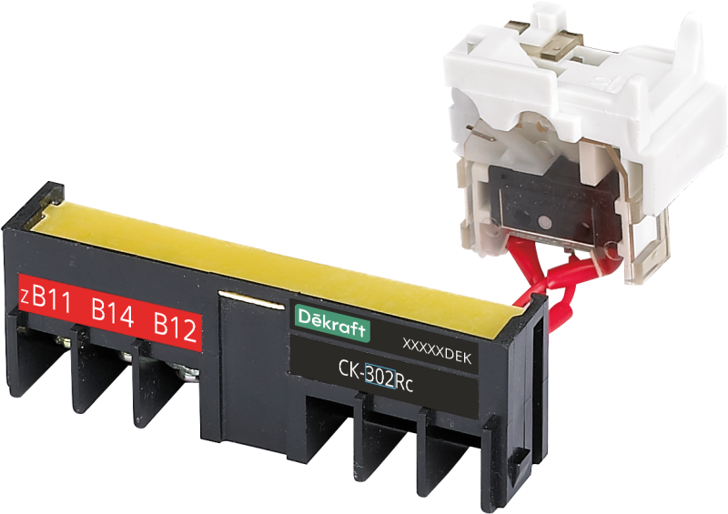 Контакт сигнальный левый 1НО1НЗ СК-304/306Rc DEKraft 28719DEK
