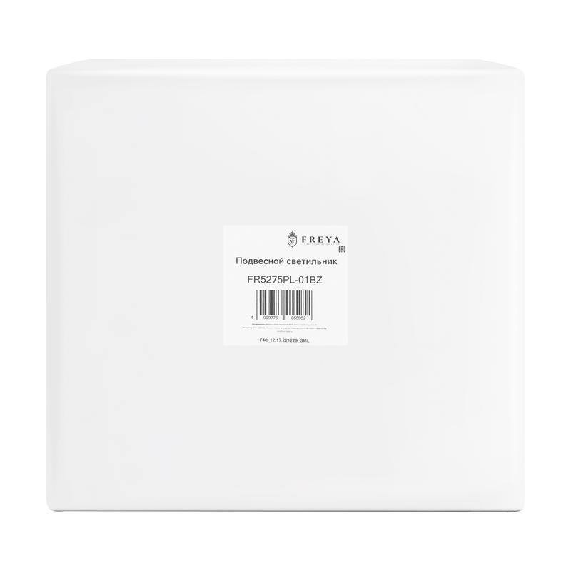 Светильник Gauzy 60Вт E27х1 IP20 подвесной Freya FR5275PL-01BZ