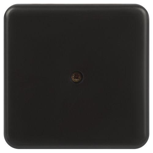 Коробка распаячная 75х75х28мм без клеммы IP40 черн. BS-B-75-75-28 Эра Б0061809