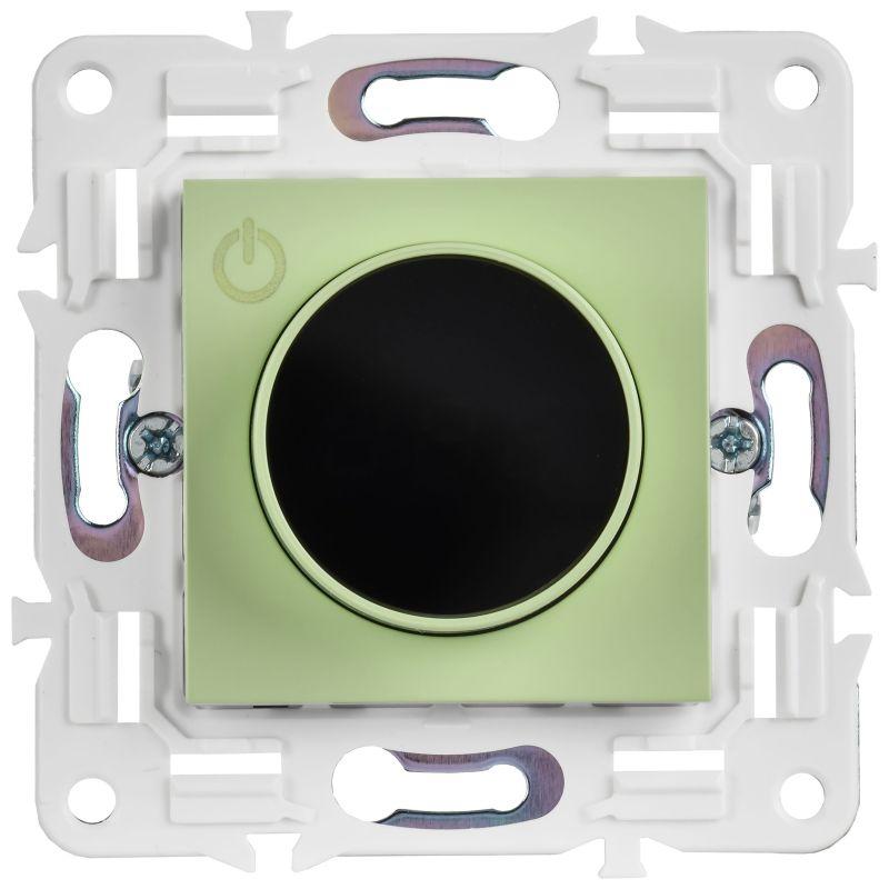 Термостат электронный SKANDY SK-T01G с индикацией мятный IEK SK-RT11-K06