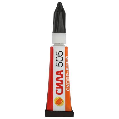 Супер-клей 3г 505-3 (блист.12шт) СИЛА Б0033119