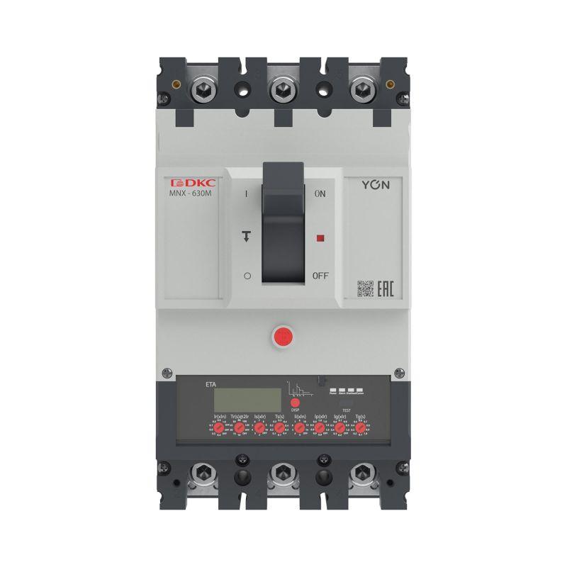 Выключатель автоматический 3P 630А 100кА pro MNX630M при AC415V расцепитель ETA YON MNX630M3PETA0630