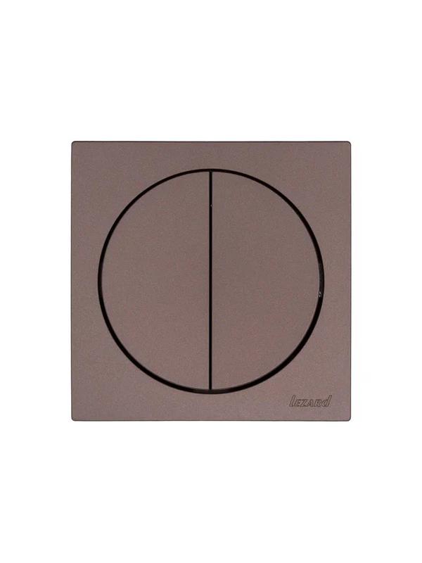 Выключатель 2-кл. СП OSEN 10А IP20 механизм шоколад LEZARD 743-7388-101