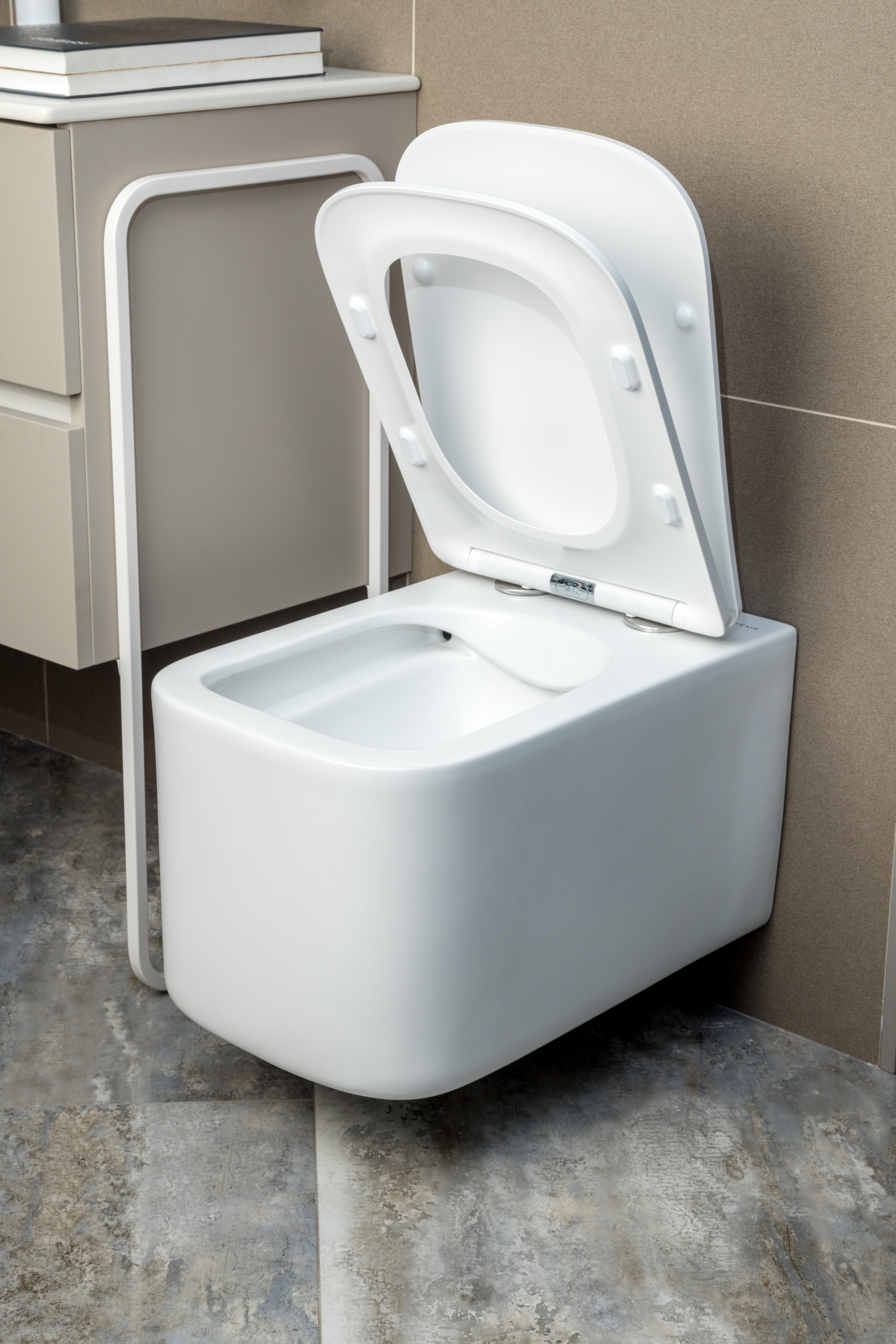 Биде подвесное Mane Белый матовый