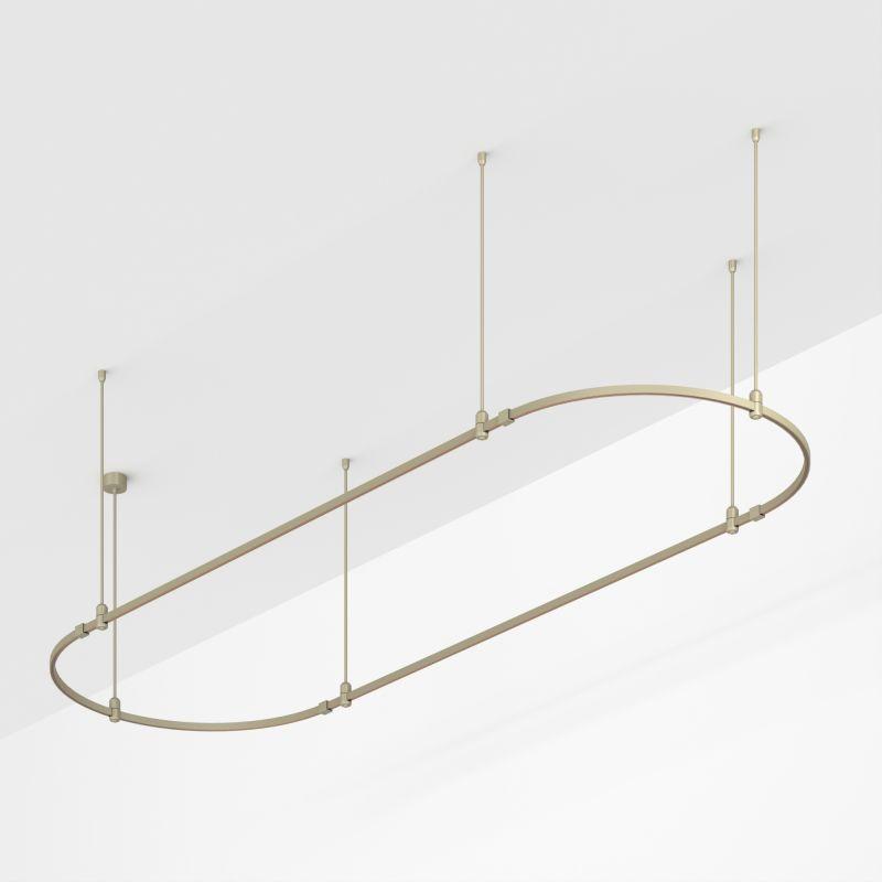 Трек ART-APRIORI-OVAL-ROD-800-3000х1000 OG IP20 метал. Arlight 054396