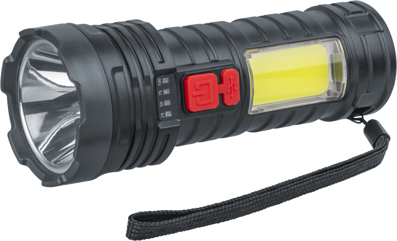 Фонарь 93 817 NPT-CP25-ACCU 1LED 3Вт+1COB 3Вт li-ion 1.2А.ч 5реж. пластик. NAVIGATOR 93817