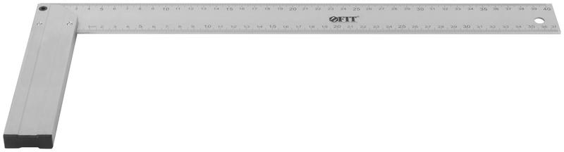 Угольник столярный литой профи 400мм алюм. FIT 19554