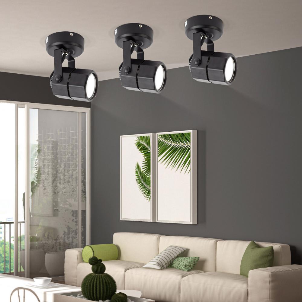 Светильник Накладной, черный (50/900)