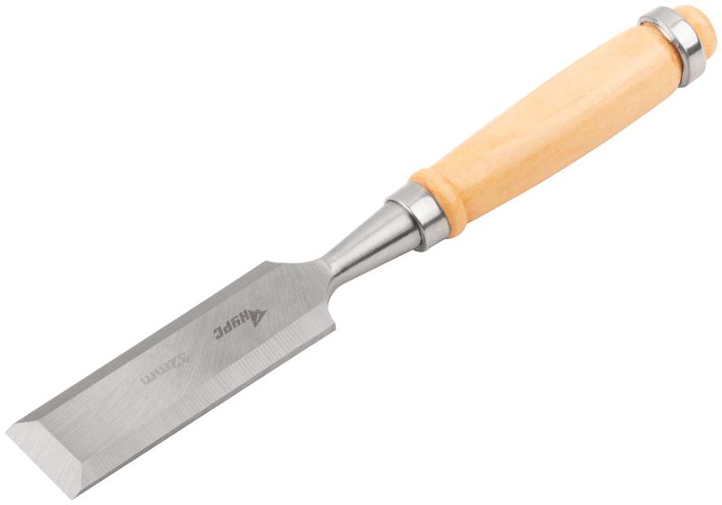 Стамеска 32мм деревянная ручка КУРС 42959