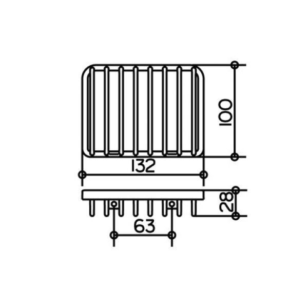 Мыльница Keuco Universal 24901010000