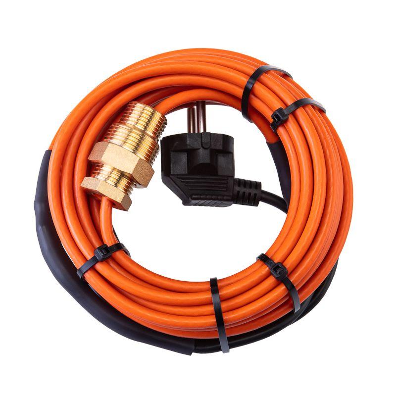 Кабель греющий саморег. 10 ККНС 2ЛПп-ЭЛ 65/85 в трубу 8м/80Вт PROconnect 51-0604-4