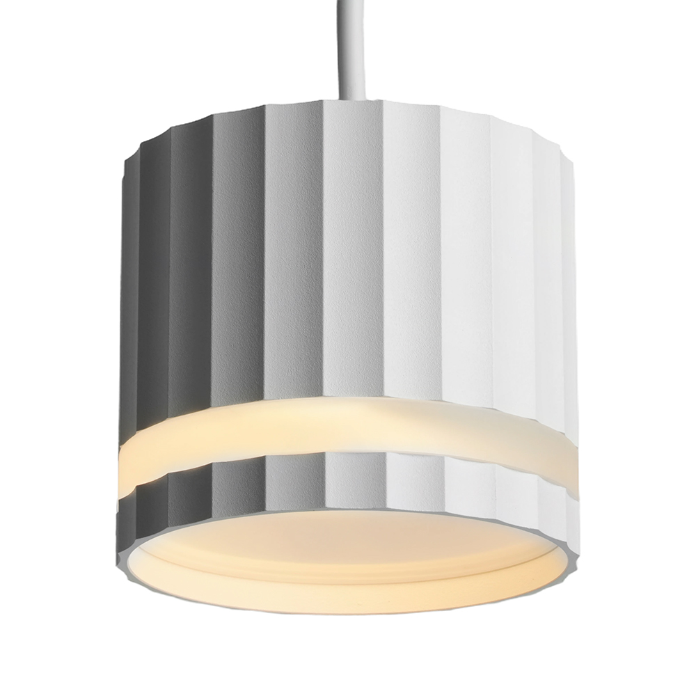 Светильник ДСО GX53 без лампы на подвесе белый