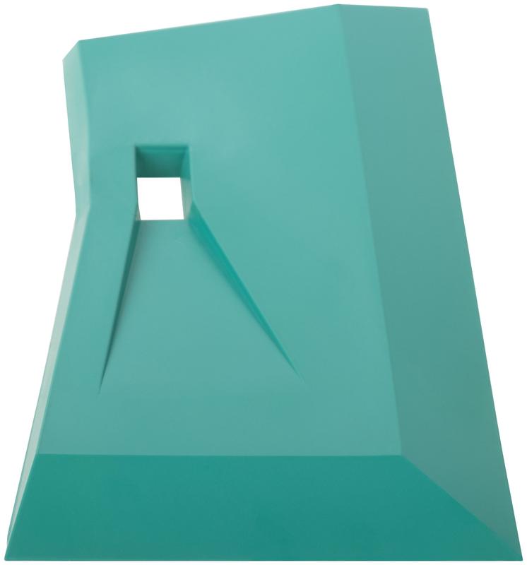 Шпатель мягкий ПВХ пластик две рабочие кромки 80мм/140мм FIT 06891