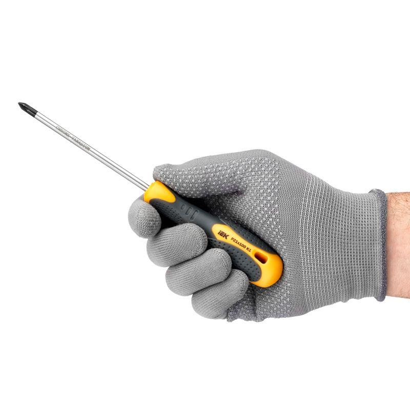 Отвертка крестовая PZ1х100 K1 ARMA2L 3 IEK A2L3-SC10-K1-PZ-10-100