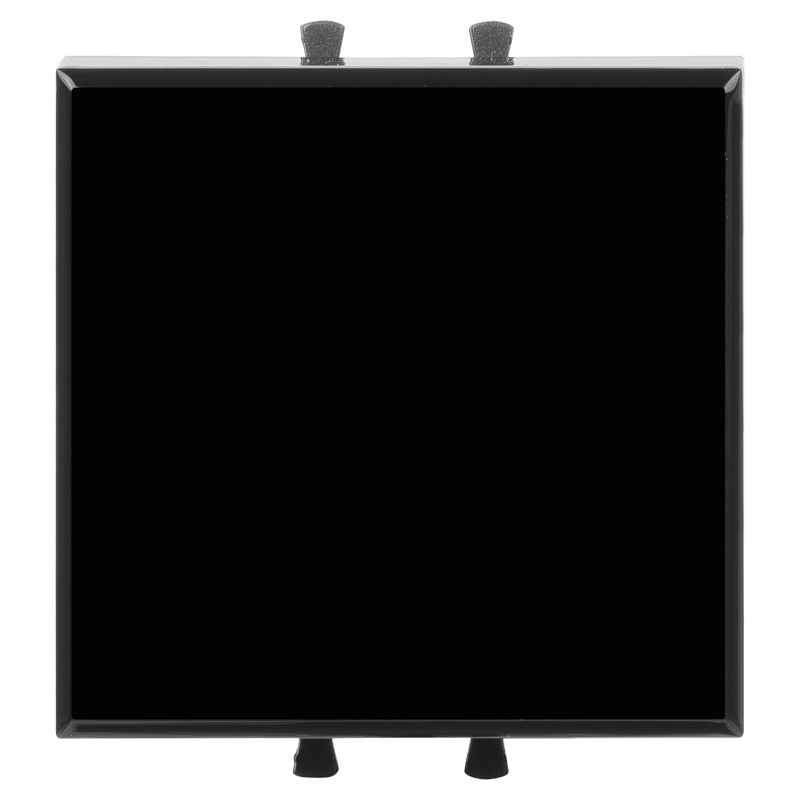 Выключатель модульный 1-кл. 2мод. Avanti "Черный квадрат" 16А IP20 черн. DKC 4402102