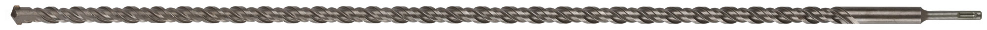 Бур по бетону SDS PLUS с двойной резьбой 22х1000 мм